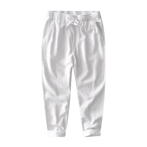 Men’s Casual Linen Pants - Kingsley Beaufort