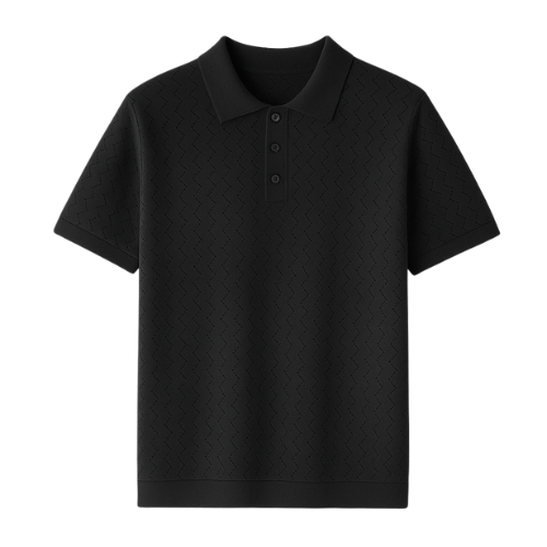 Men’s Knitted Polo - Kingsley Beaufort