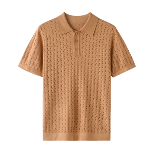 Men’s Knitted Polo - Kingsley Beaufort