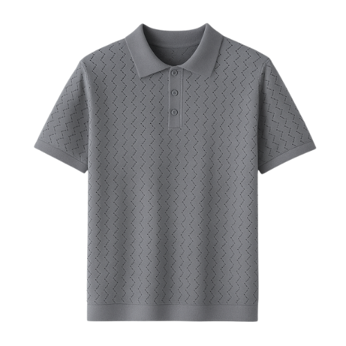 Men’s Knitted Polo - Kingsley Beaufort