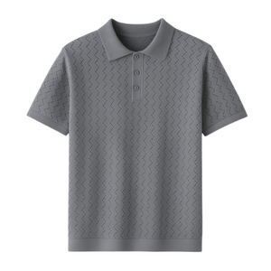 Men’s Knitted Polo - Kingsley Beaufort
