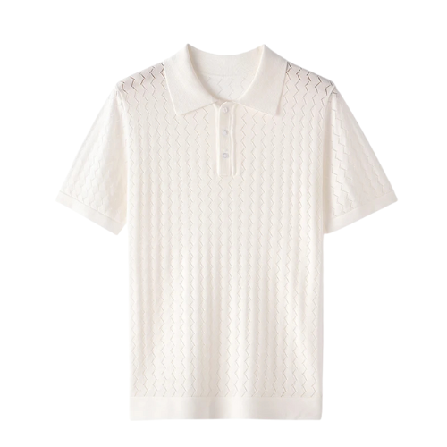 Men’s Knitted Polo - Kingsley Beaufort