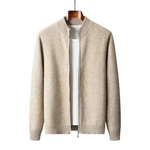 Men’s Smooth Merino Wool Jacket - Kingsley Beaufort