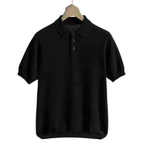 Men’s Cashmere Polo - Kingsley Beaufort