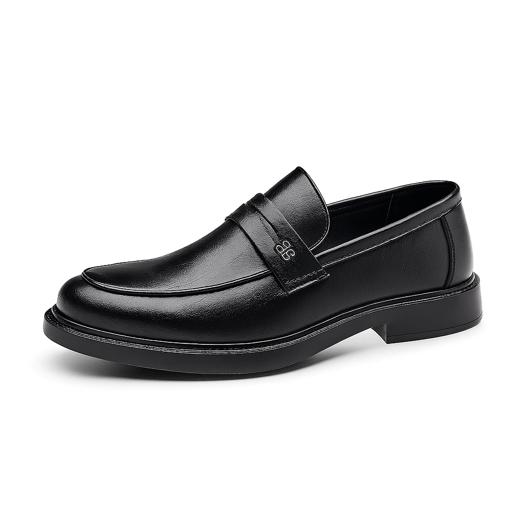 Men’s Smooth Leather Loafers - Kingsley Beaufort